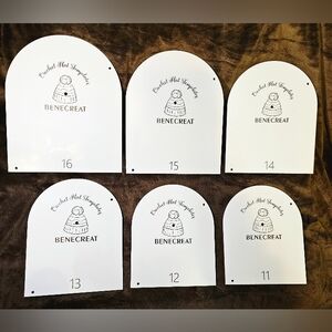 BENECREAT Crochet Hat Templates Set